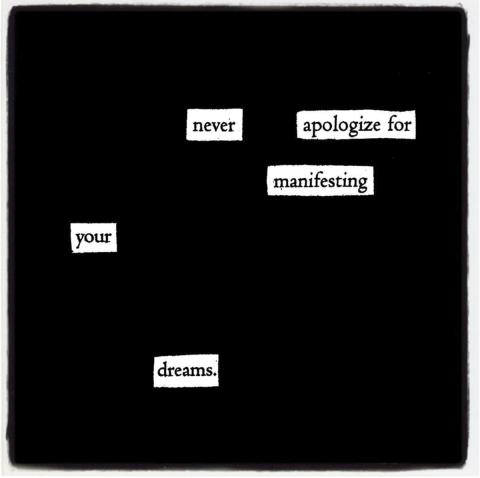 Blackout poem by John Carroll.