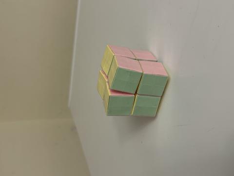 Image of Paper DIY infinite cube