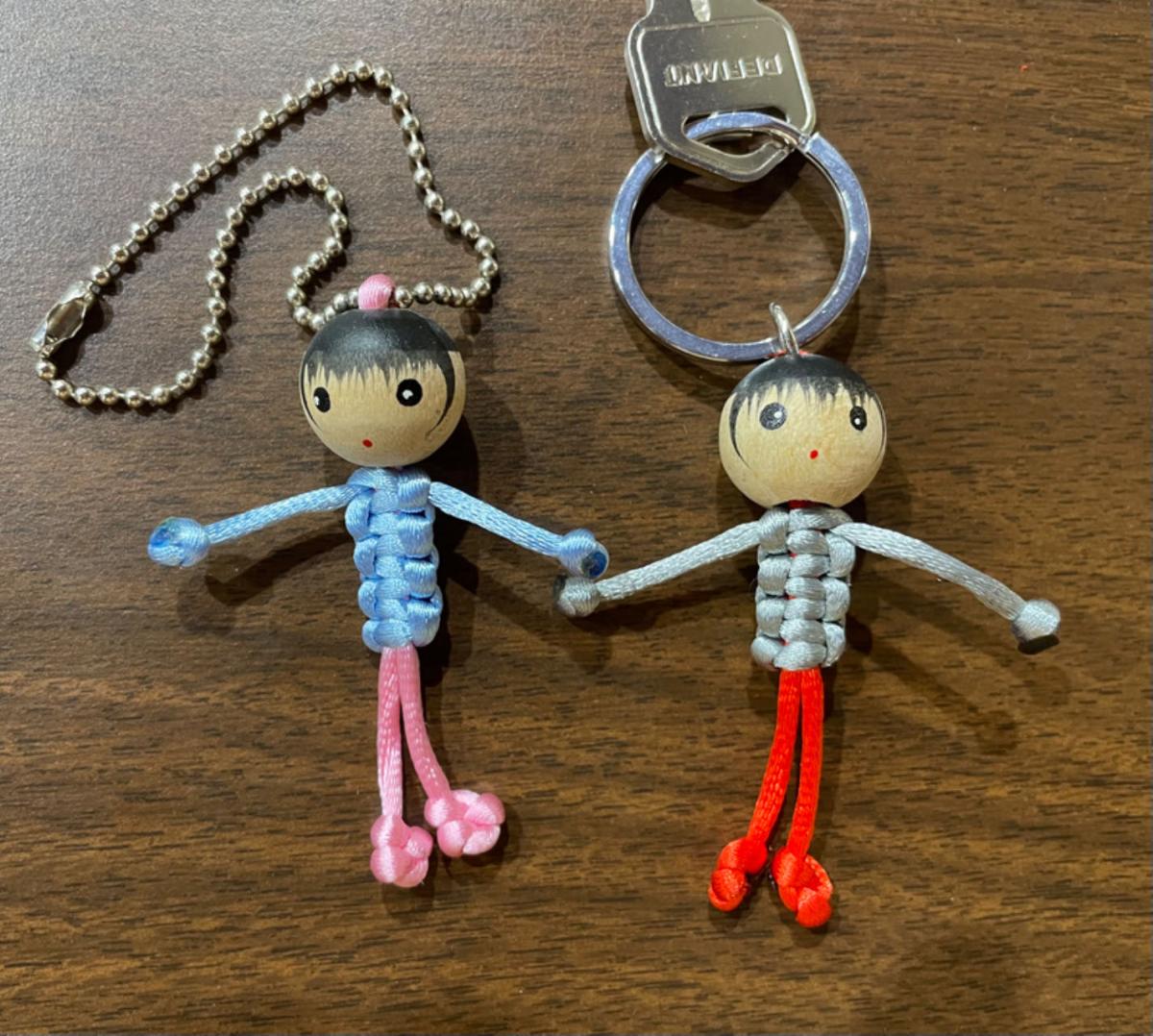 mini doll keychains