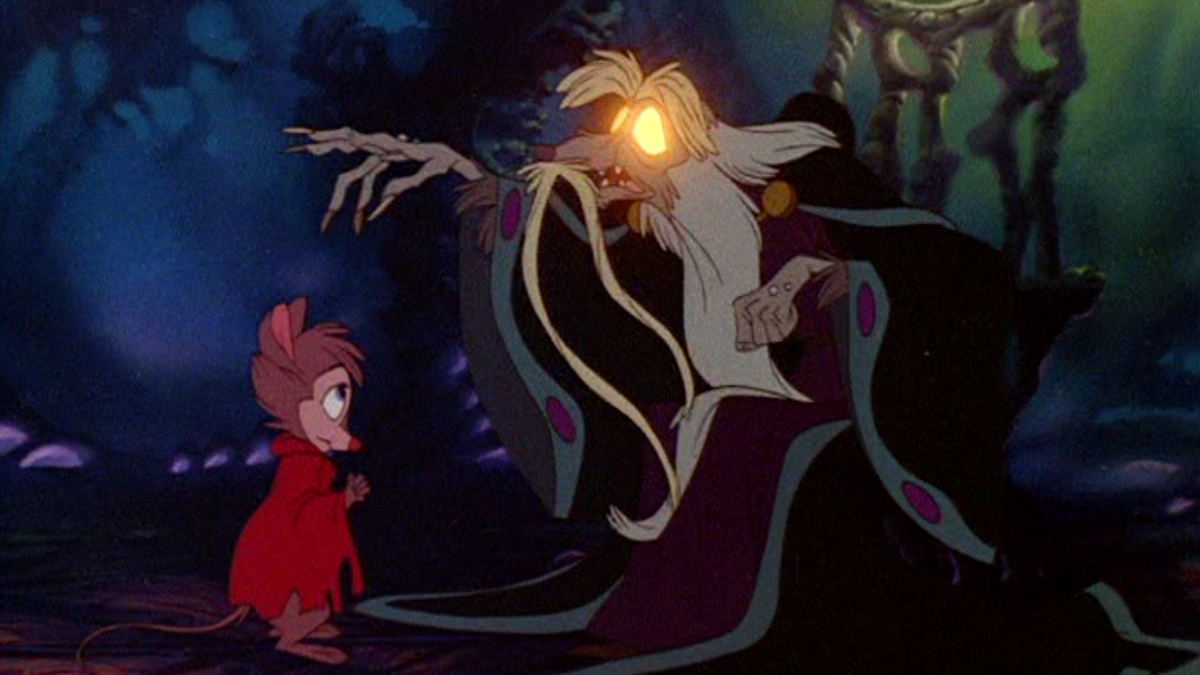 A screenshot from The Secret of NIMH