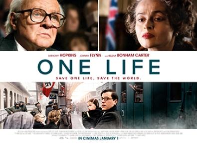 Image of movie poster of One Life.